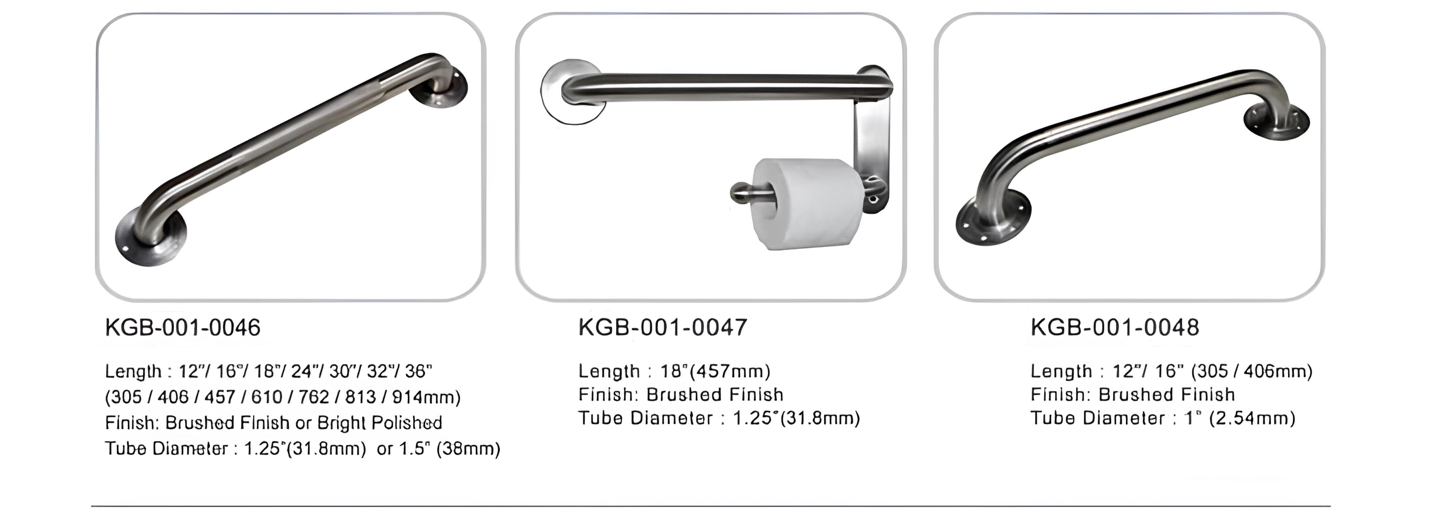 SS304 Grab Bar